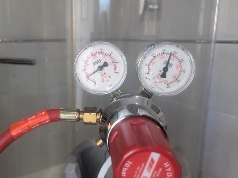 Gas tracing equipment Gas tracing bottle and regulator